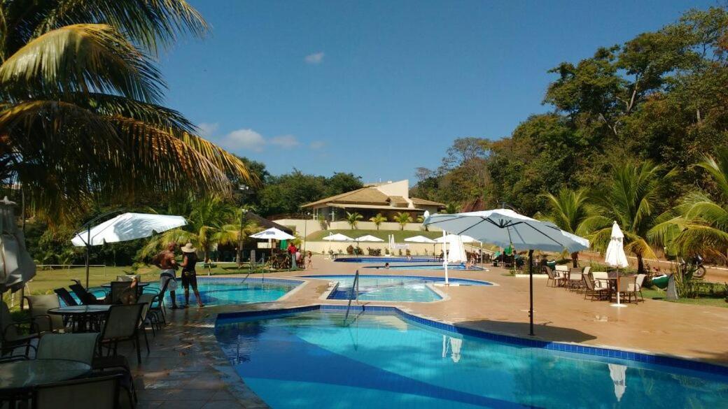Aldeia Do Lago C204- Com Cozinha , Churrasqueira E Bebidas Liberadas No Parque Aquatico, Internet Banda Larga, Ponto Recarga De Carro Eletrico 卡达斯诺瓦斯 外观 照片